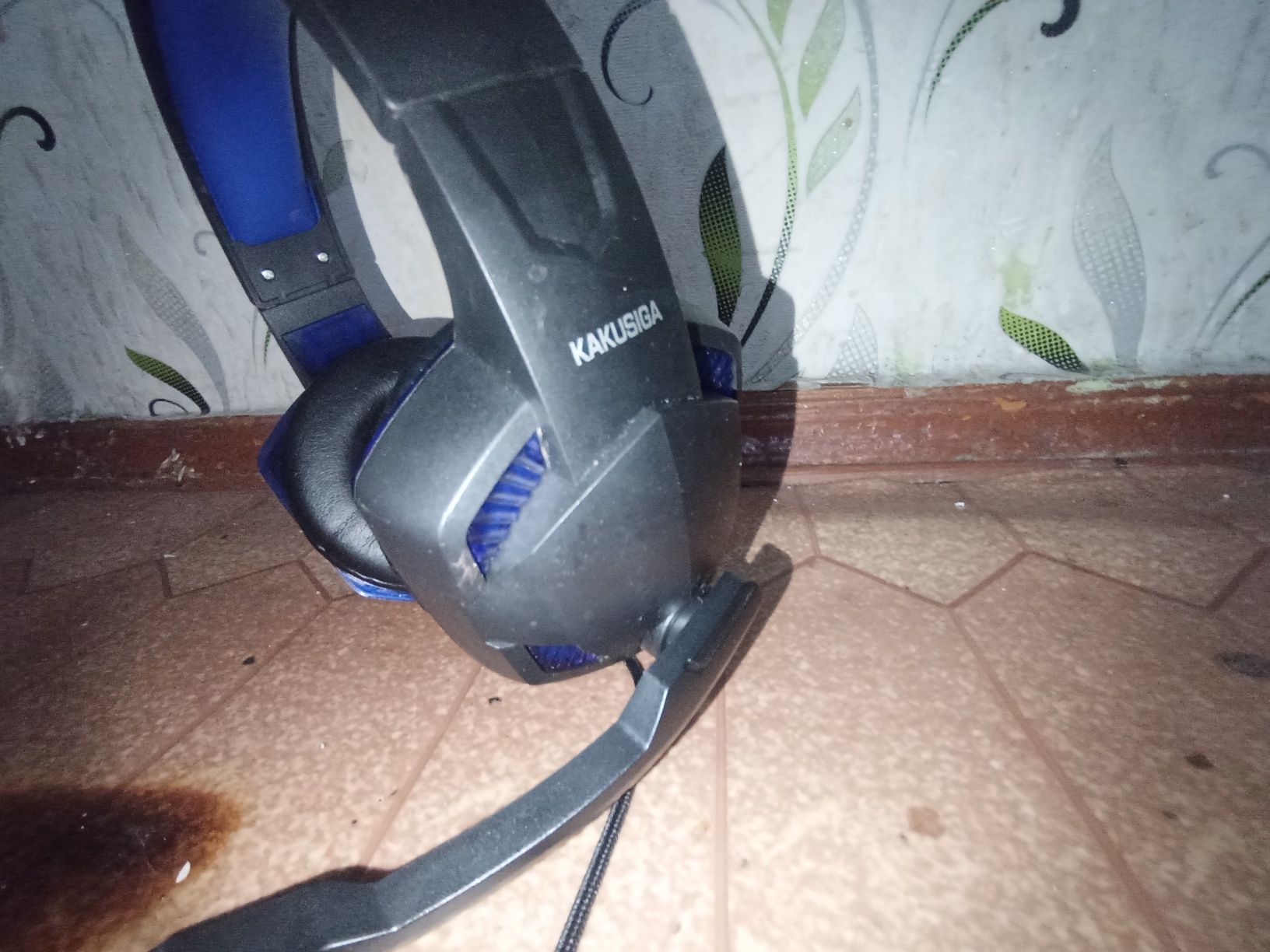 Игровые наушники для компьютера проводные KAKUSIGA