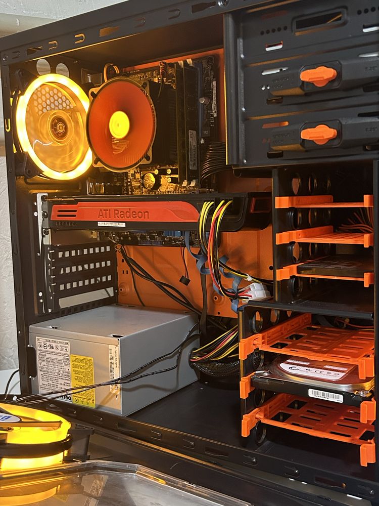 Игровой 4-х ядерный ПК i5 2500/HD5870 1GB/8GB RAM/550W/SSD+HDD