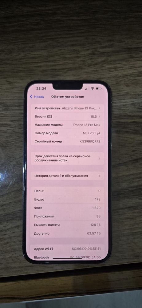 Iphone 13 pro max 128gb