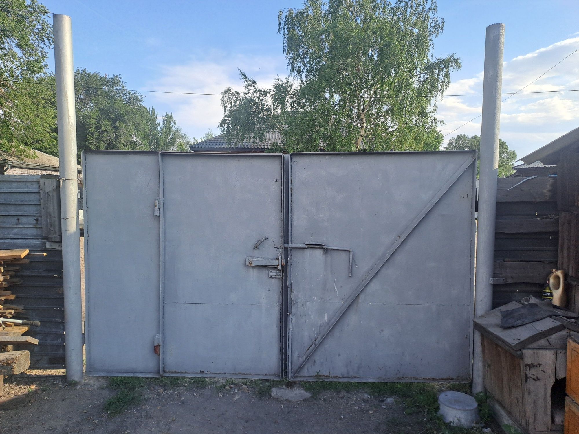 Продам ворота бу