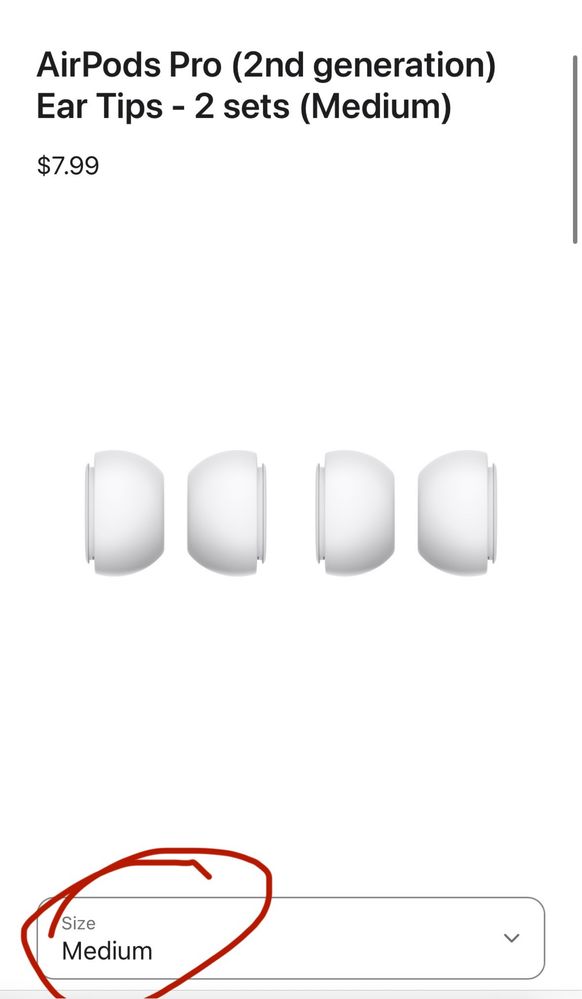 Амбушюры, резинка, вкладыши на airpods pro 1/2