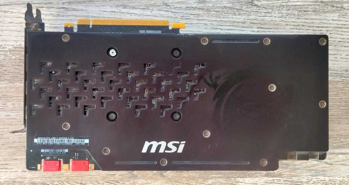 Видеокарта NVIDIA MSI GTX 1080 TI Gaming X 11G ЦЕНА БЕЗ ТОРГА