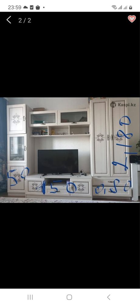 Продам стенку в зал