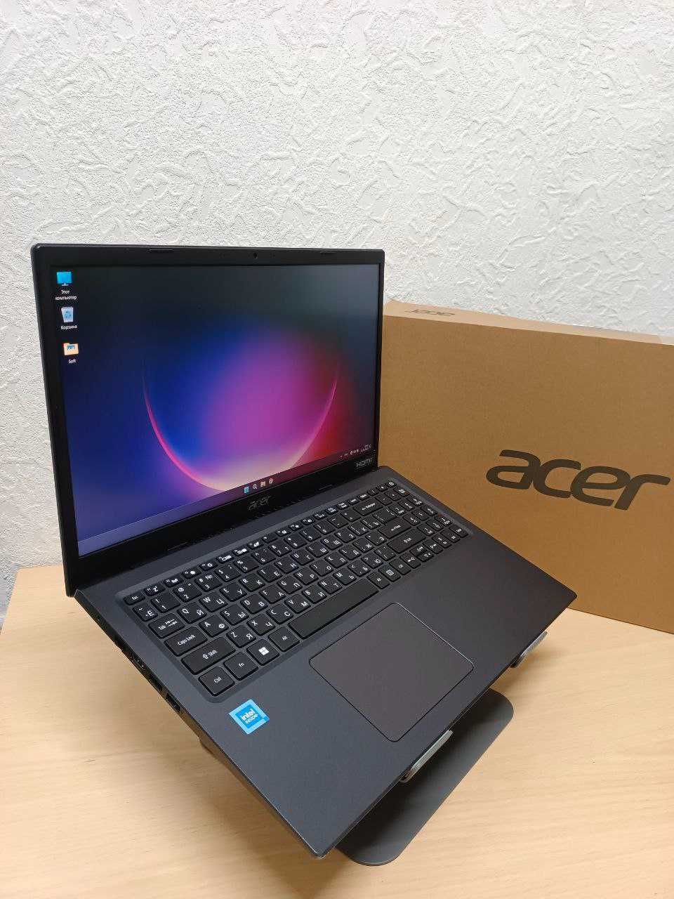 Acer Extensa 15 ноутбук с коробкой в хорошем состоянии 2024г