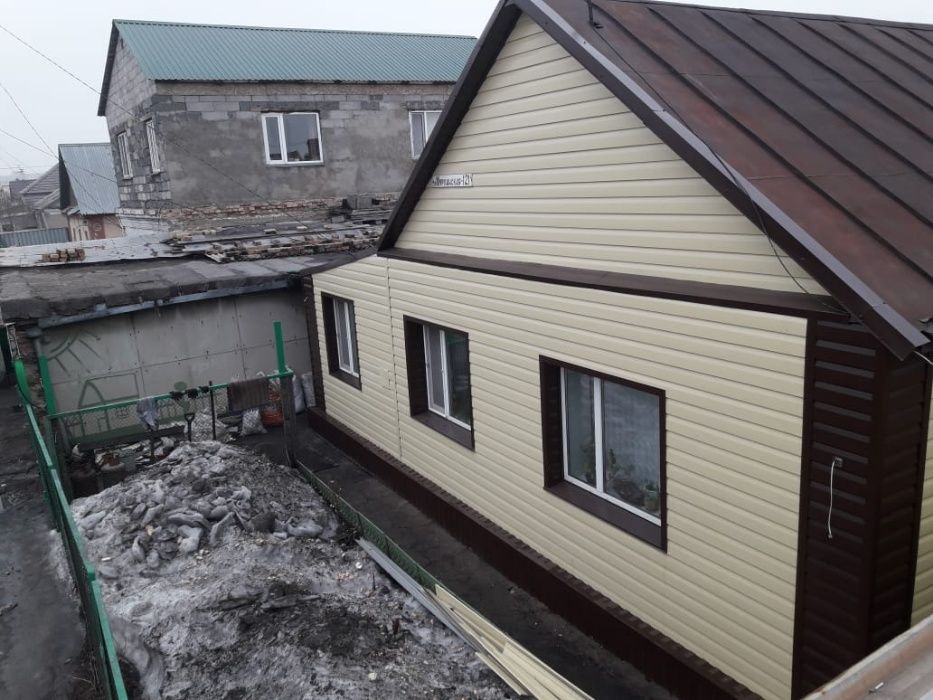 Сайдинг металлический для отделки дома в Караганде