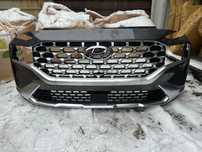 Бампер передний оригинал Хюндай Санта Фе 21-/Hyundai Santa fe 22-