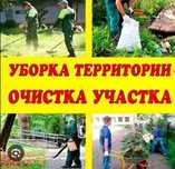 Покос травы, кустарников, уборка участка4000/ч.