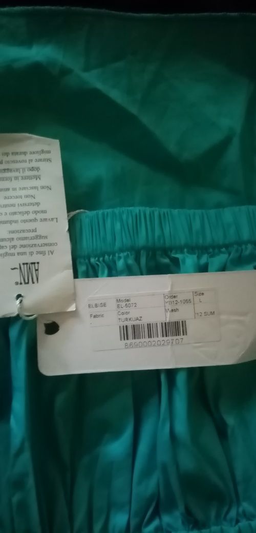 Продам сарафан, цвет бирюза. Р-рL. Турция