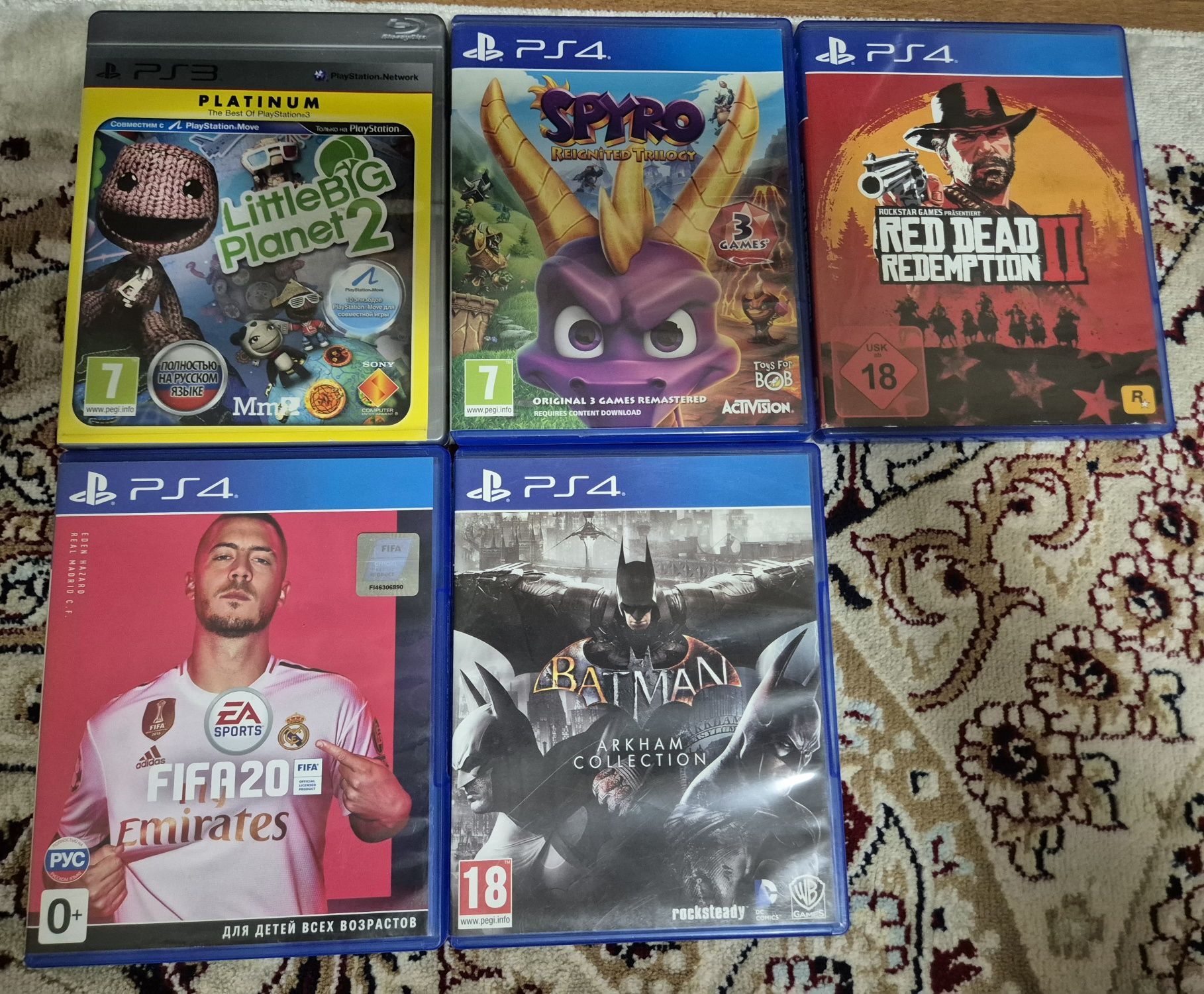 Продам диски на Sony PlayStation 4