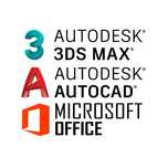 Acrobat Reader Lightroom InDesign Illustrator Corona Render V-Ray