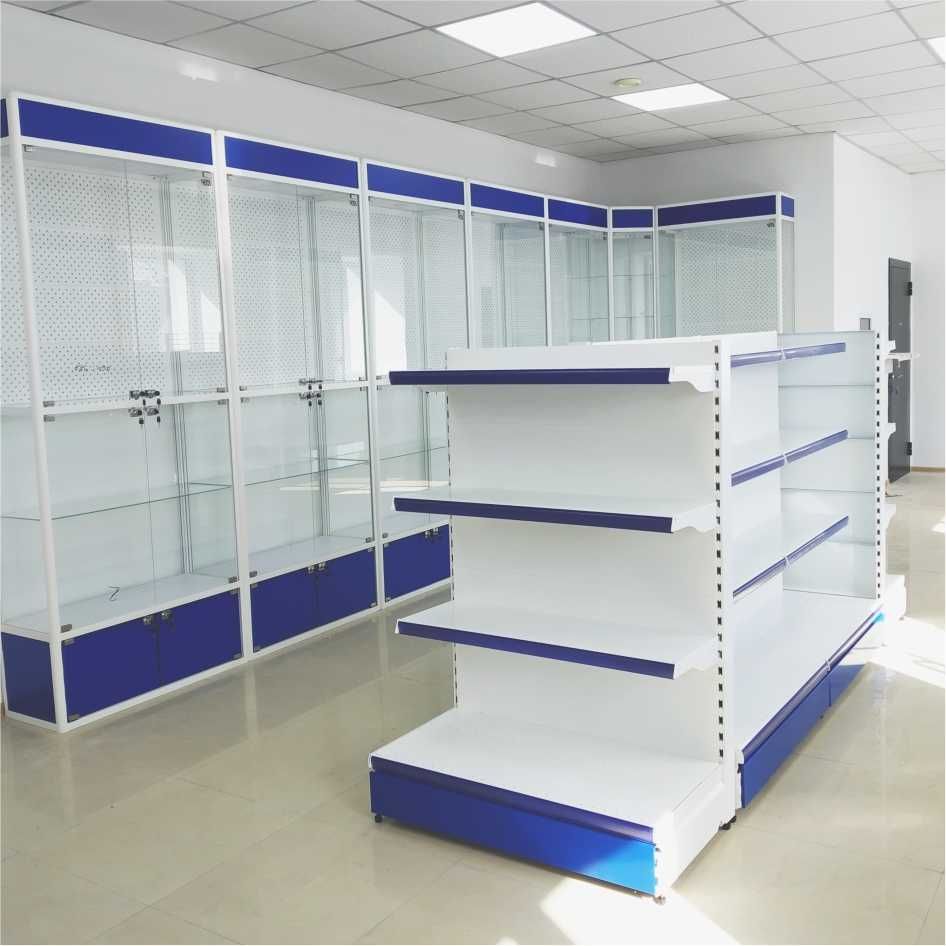 Торговое оборудование для магазина, стеллаж, прилавок витрина asto