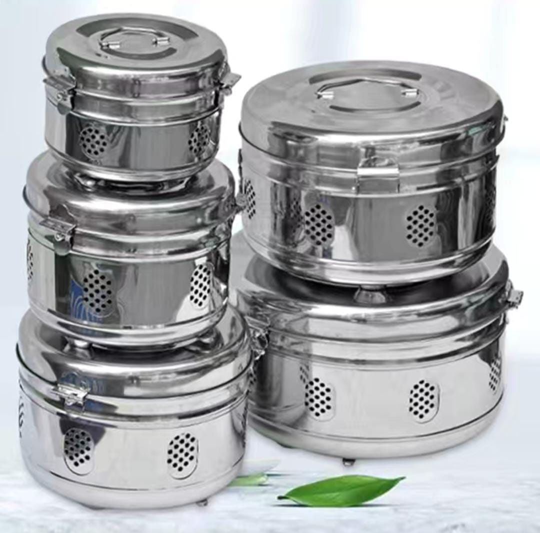 Коробки стерилизационные круглые биксы кск кскф 2, 3, 6, 9, 12, 18