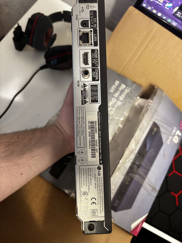 Видеоплеер Lg Blu-ray Bp325!