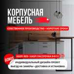 Корпусная мебель на заказ