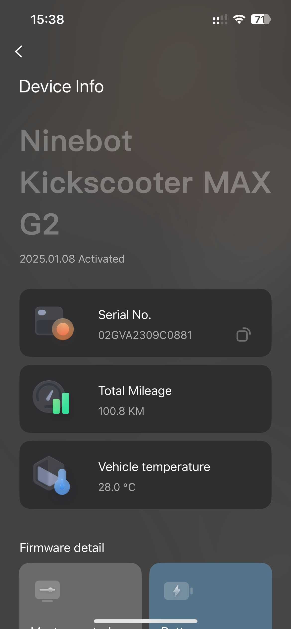 Самокат Ninebot Kickscooter MAX G2