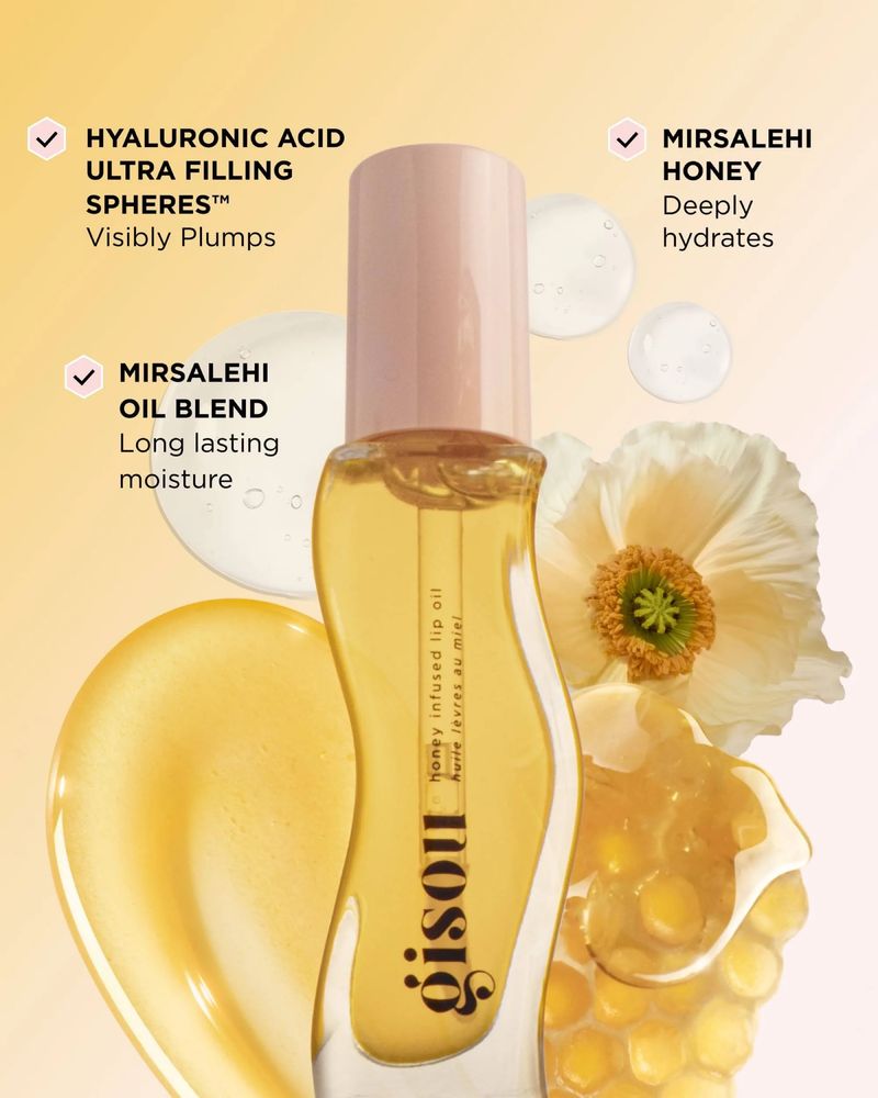 GISOU honey lip oil масло для губ оригинал