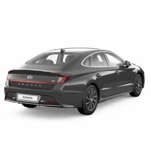 Накладка переднего бампера  Hyundai Sonata 8 (19-23г) SPORT 86596L1300