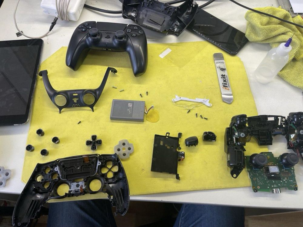 Ремонт dualsense ps5 ps4 dualshock геймпадов джойстиков
