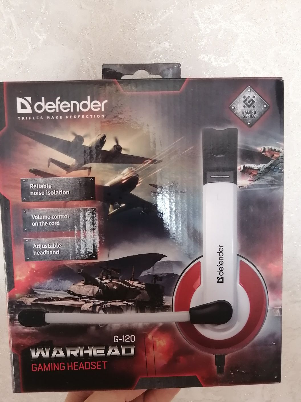 Продам игровые наушники Defender G-120