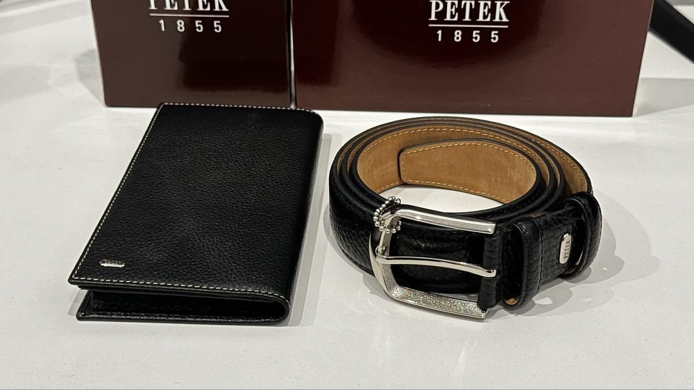 Набор из портмоне и ремня PETEK 1855