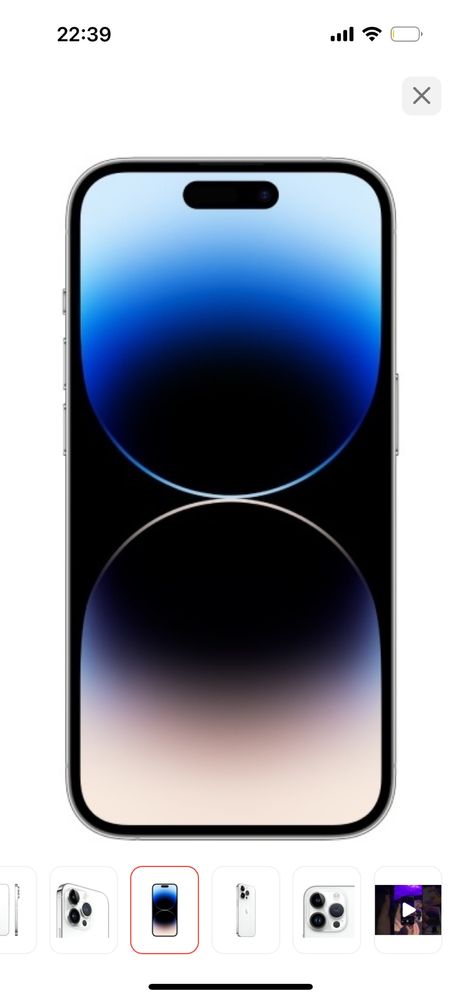 Apple iPhone 14 Pro 128Gb серебристый
