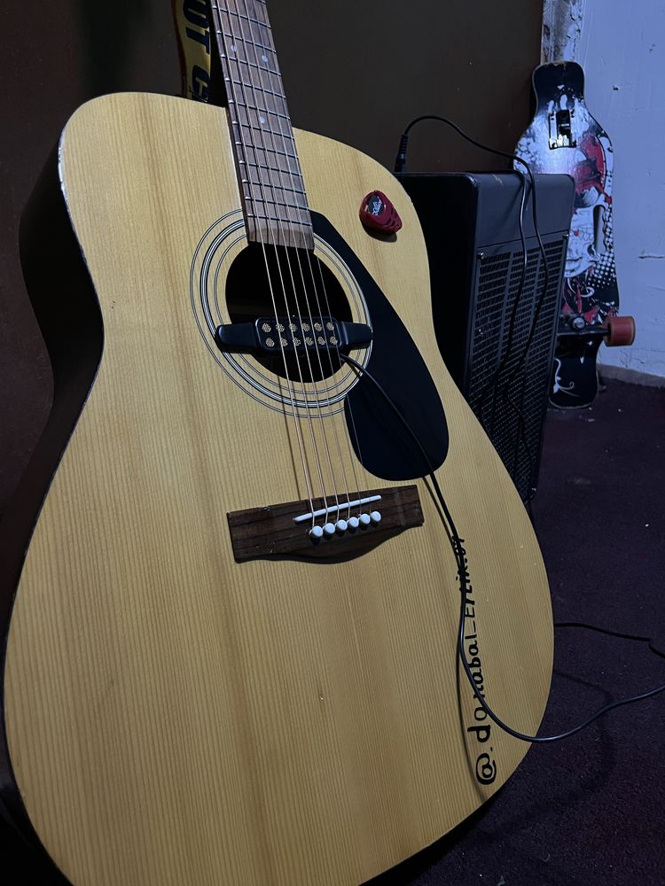 yamaha f310 с колонкой