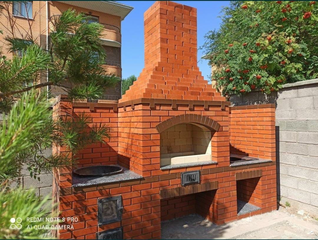 Ремонт, чистка, кладка барбекю зоны, камины, печи, тандыры