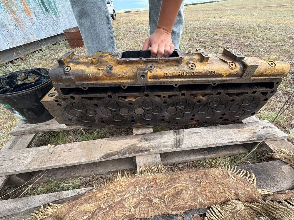 ГБЦ Головка блока цилиндров CAT C9 мотор Caterpillar