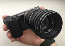 Продам камеру Sony NEX 5R + объектив Гелиос 44-2 (отл. сост.)