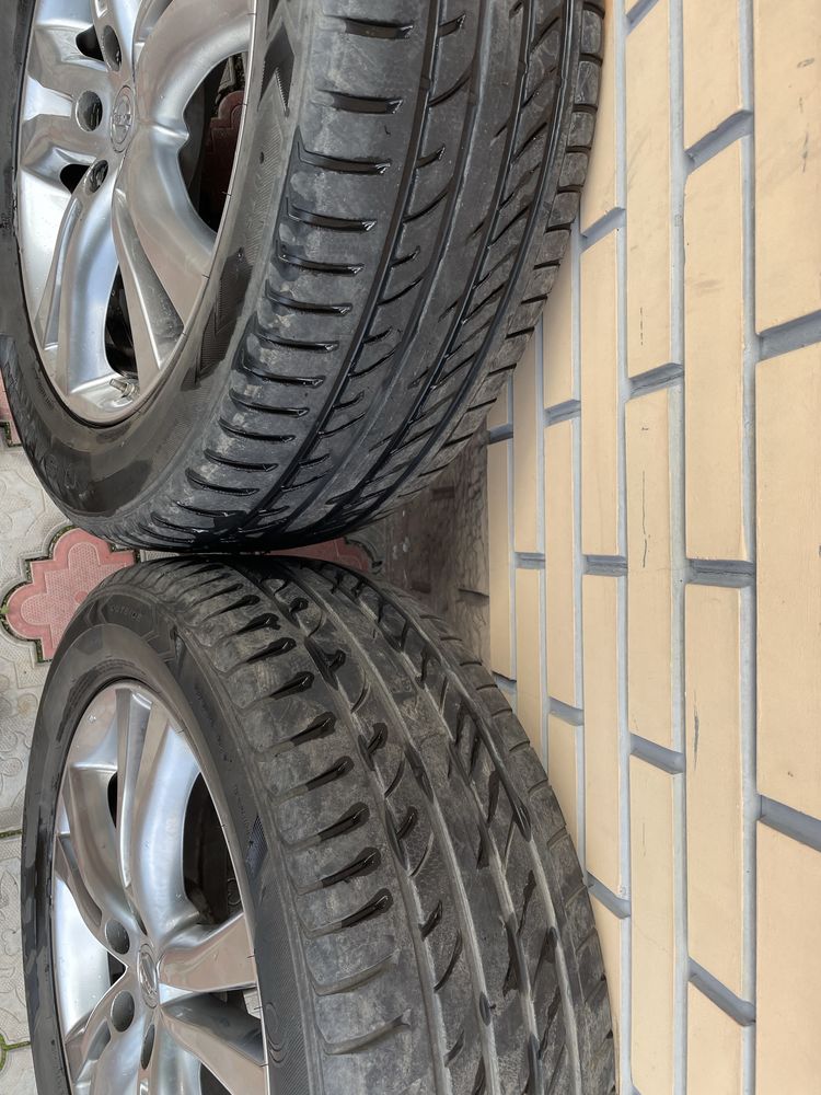 Диски R20 + комплект летней резины 255/55ZR20 110Y XL