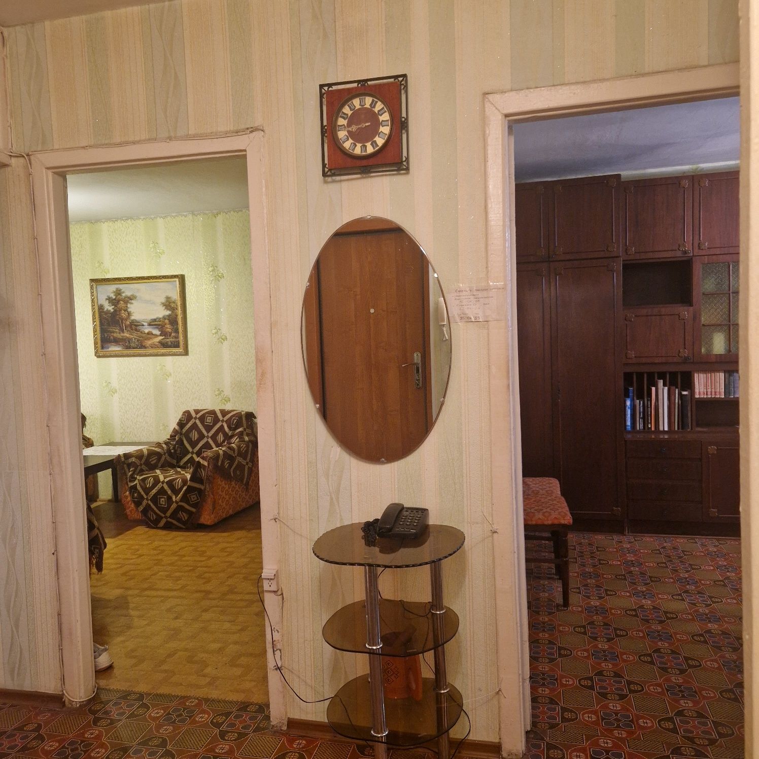 3-комнатная квартира, 60.4 м², 5/5,К.Сутюшева (ТРЦ"Достык молл"),1975г