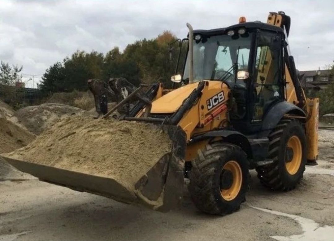 Экскаватор погрузчик 3в1 jsb и hidromek