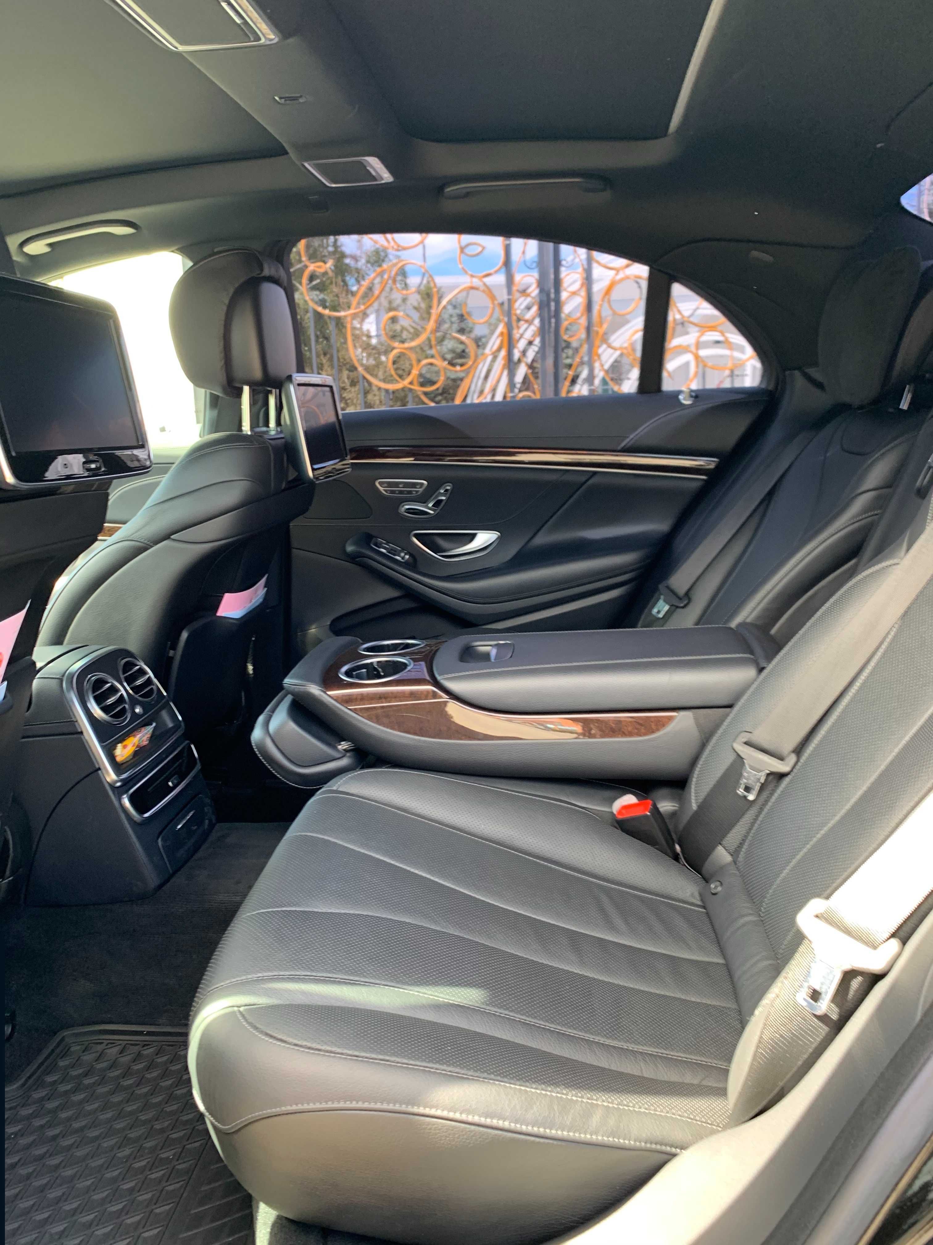 С ВОДИТЕЛЕМ!!! Аренда авто Прокат машины Mercedes Benz S - class W222