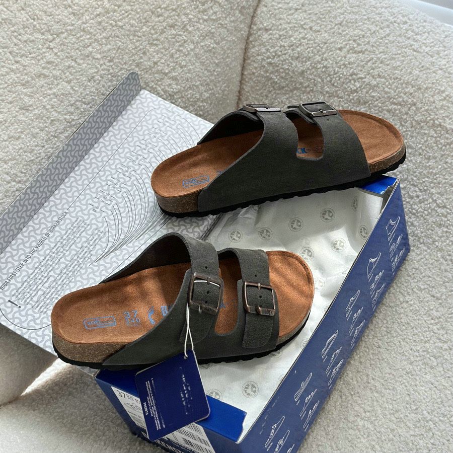 Продам тапочки birkenstock кожа замша
