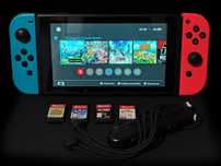 Nintendo Switch + 5 игр