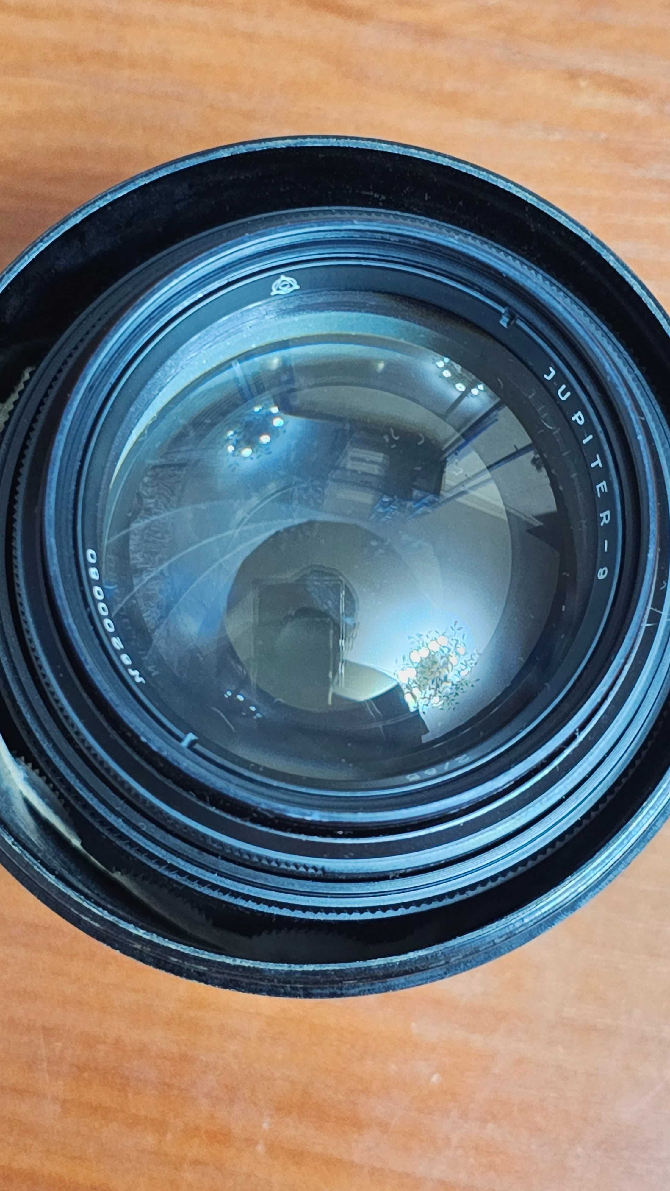 Объектив Юпитер-9 85 mm f/ 2 (экспортный вариант Jupiter-9) как новый