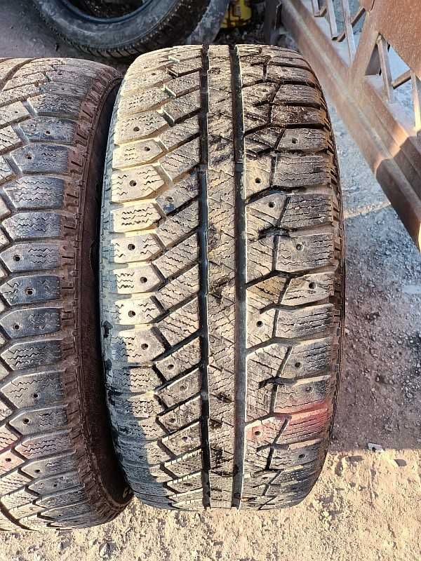 Шины 205/55 R16 - "Continental ContiWinterViking 2", липучки.