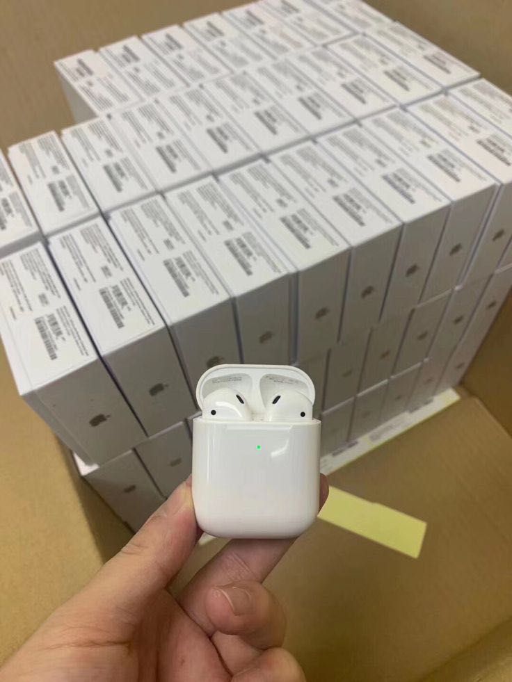 Наушники беспроводные AirPods новые чехол в подарок