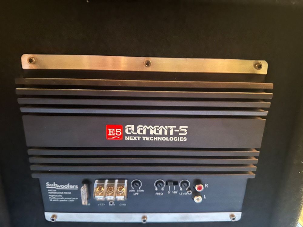 Сабуффер Element 5