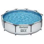 Бассейн каркасный Bestway Steel Pro MAX 305х76см, 4678л