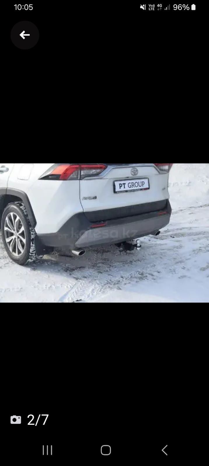 Фаркоп на Toiota RAV-4,оригинал.