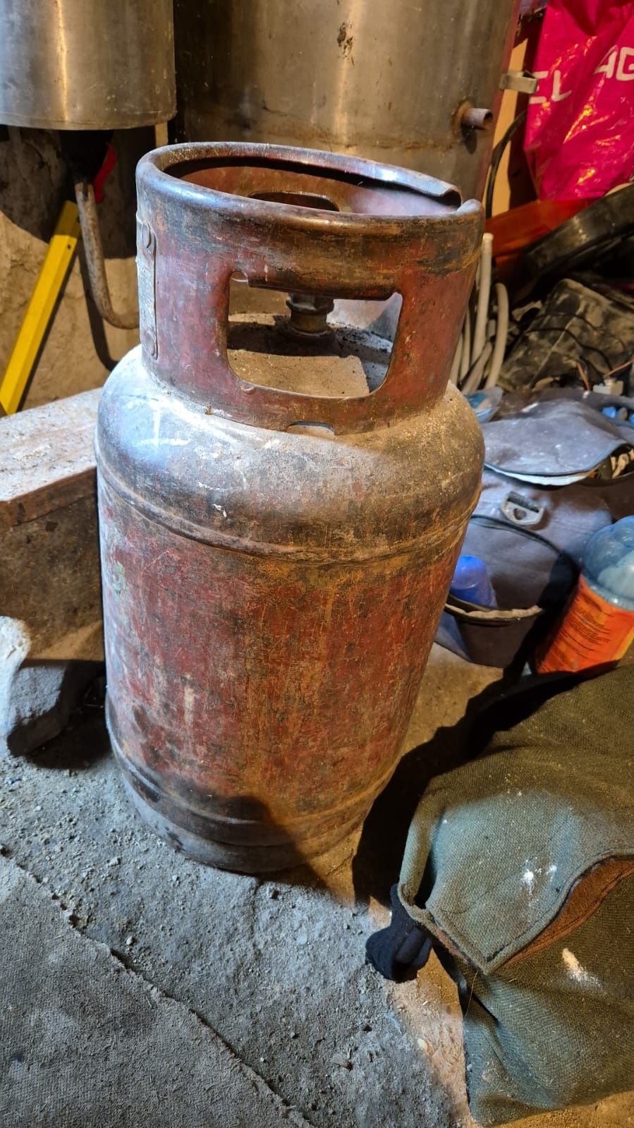 Балаон для газа.