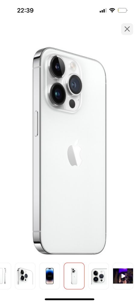 Apple iPhone 14 Pro 128Gb серебристый