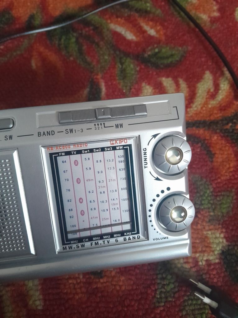 Радиоприемник 2шт радио Радио FM TV SW AM ФМ с антеной работает от сет