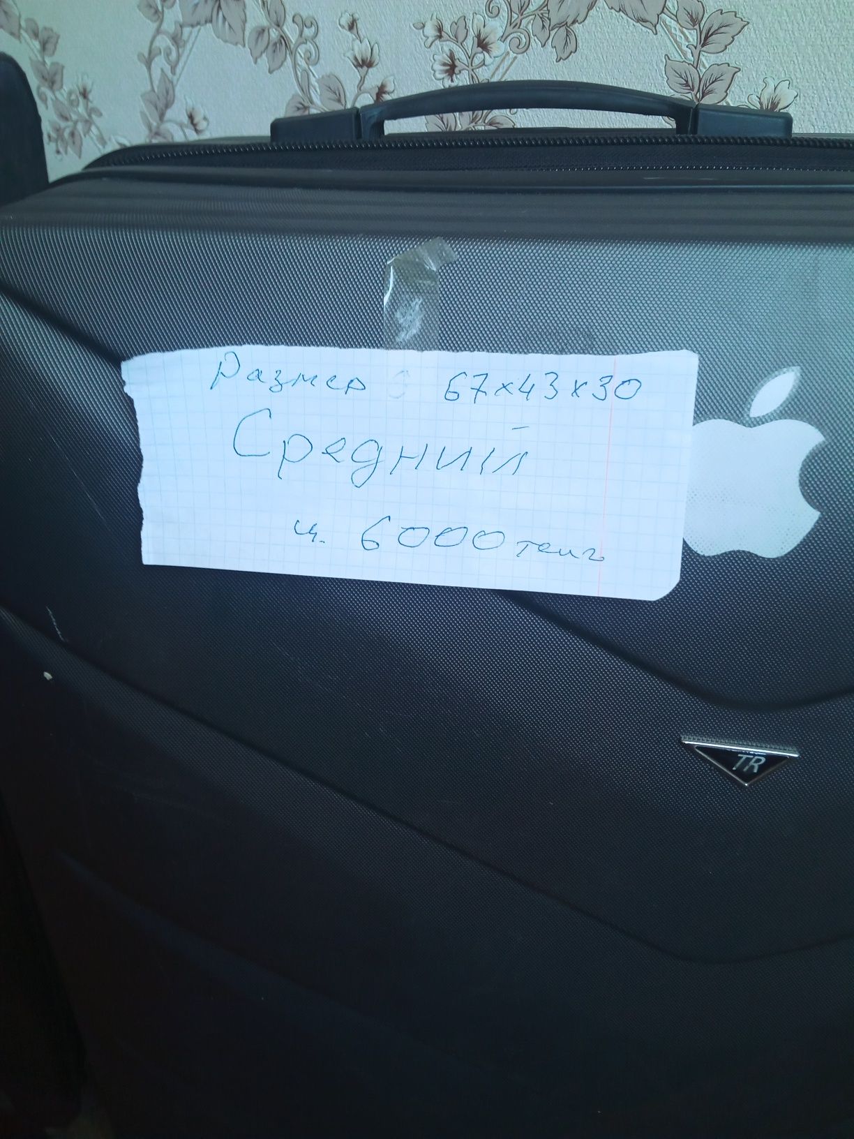 Продам чемодан большой и средний бу в рабочем состоянии