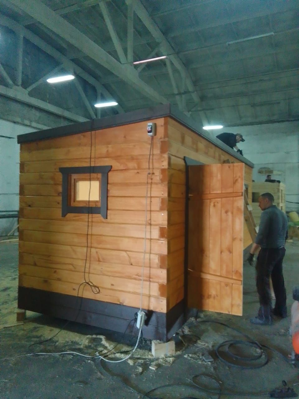 Мобильные бани, бани из соснового бруса камерной сушки