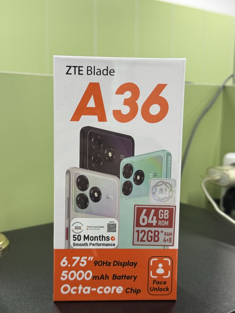 Zte blade a36 новый