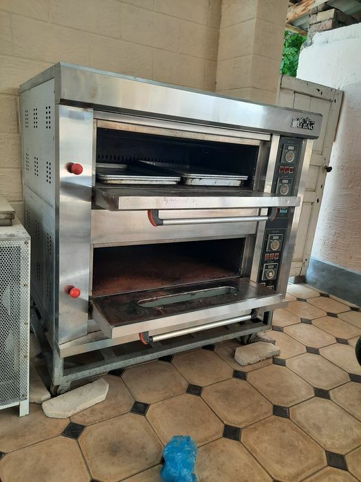 Газовый печь с миксером