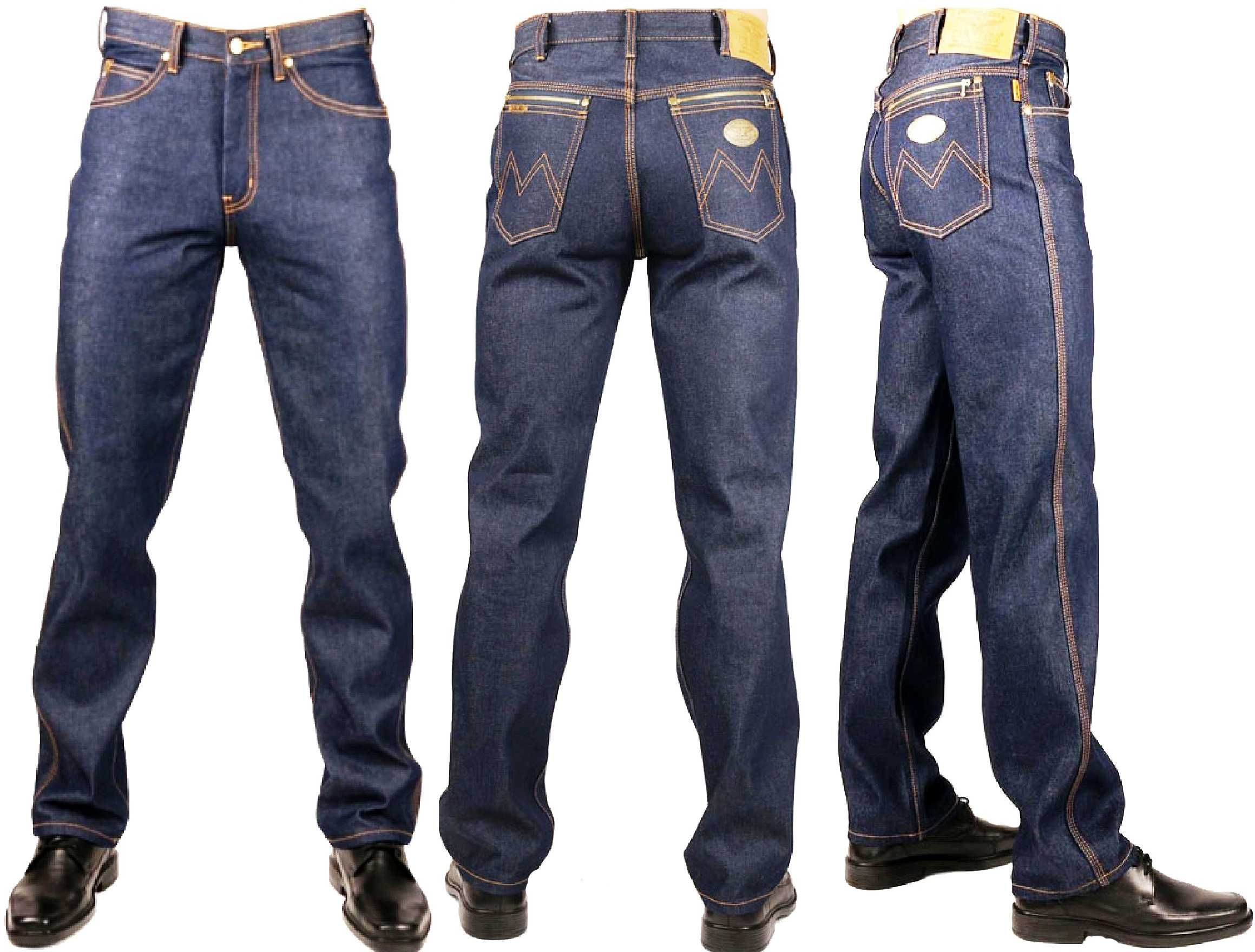 Джинсы "Montana 1040" (denim трёх оттенков)