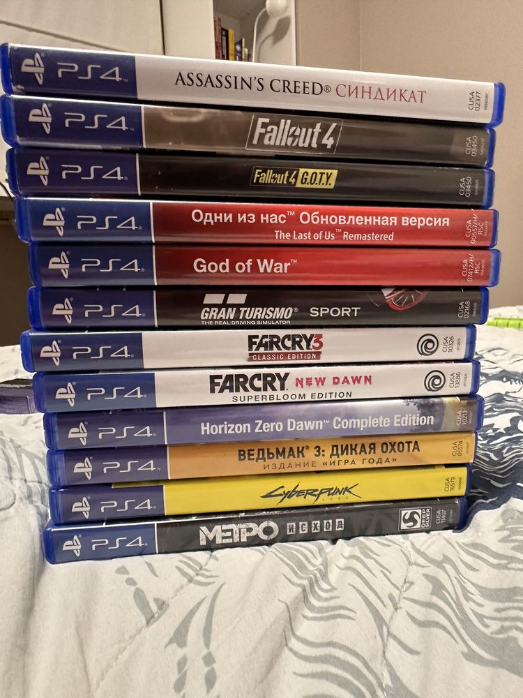 Разные игры на PS4 и на PS5